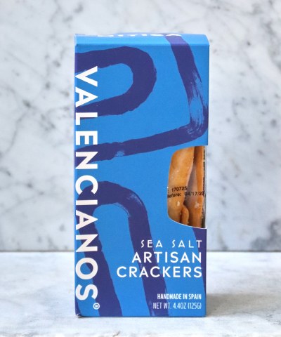 Mitica Valencianos Sea Salt Crackers, 4.4oz