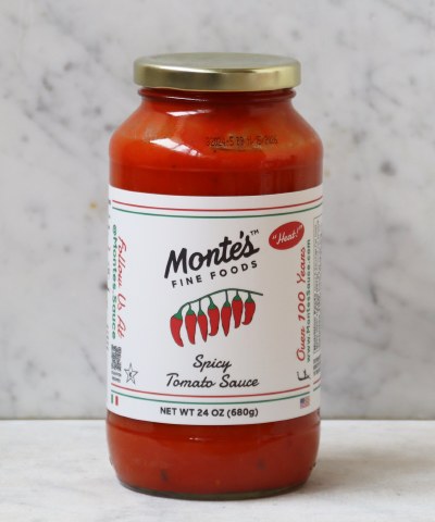 Monte's Spicy Tomato Sauce, 24oz