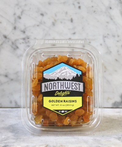 Northwest Delights Golden Raisins, 10oz
