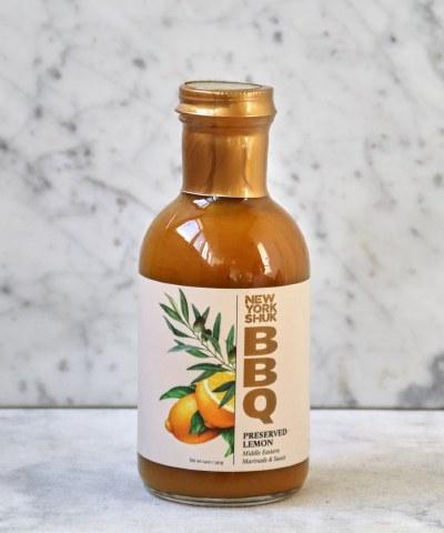 New York Shuk Preserved Lemon BBQ Sauce, 14oz