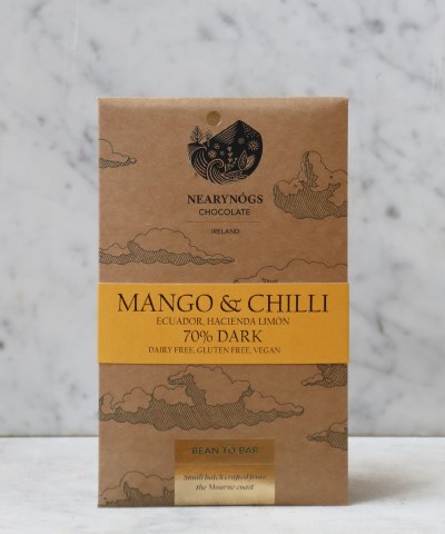 Nearynogs Mango & Chili 70%, 60g