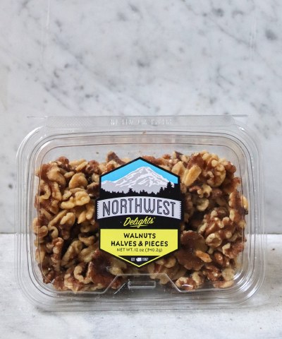 Northwest Delights Raw Walnut Halves, 12oz