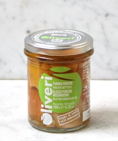 Oliveri Sliced Porcini in Olive Oil, 180g