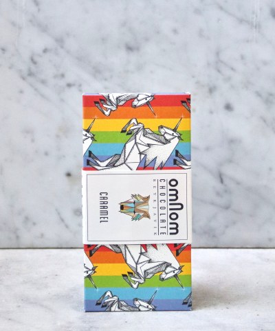 Omnom Caramel Milk Chocolate Pride 50% Bar, 60g