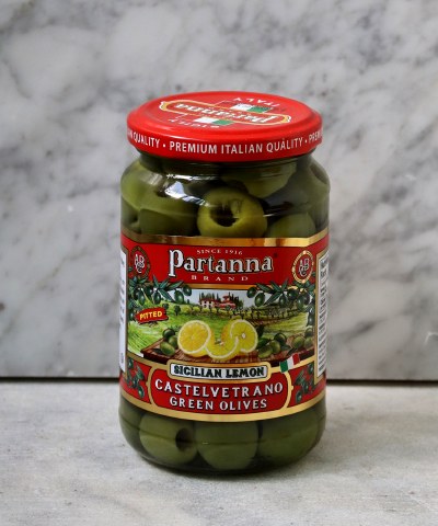Partanna Sicilian Lemon olives, 180g
