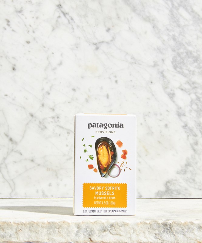 Patagonia Sofrito Mussels in Olive Oil & Broth, 120g