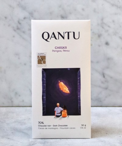 Qantu Chaska Dark Chocolate 70%, 50g