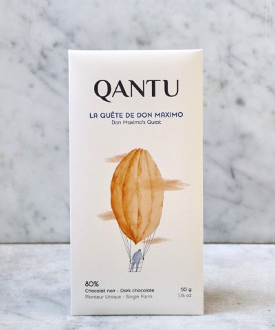 Qantu Don Maximo's Quest Dark Chocolate 80%, 50g