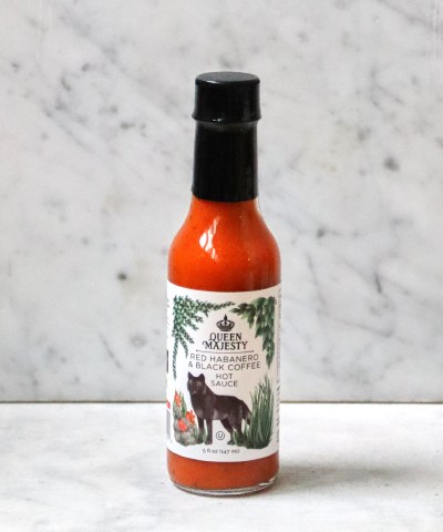 Queen Majesty Red Habanero & Black Coffee Hot Sauce, 5oz
