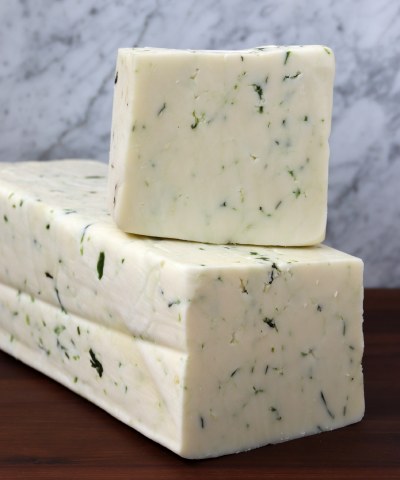 Queso Botanero with Cilantro & Jalapeno, piece