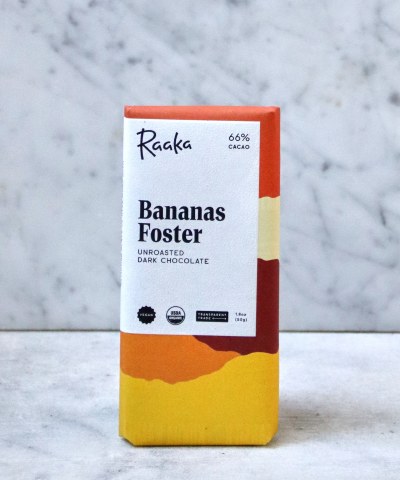 Raaka Bananas Foster 66% Bar, 2oz