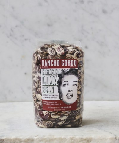 Rancho Gordo Christmas Lima Beans, 16oz Rancho Gordo Christmas Lima Beans, 16oz