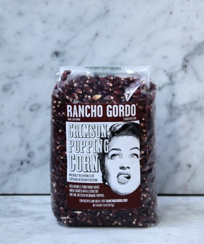 Rancho Gordo Crimson Popping Corn, 16oz