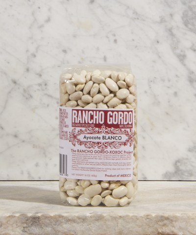 Rancho Gordo Ayocote Blanco Beans, 16oz