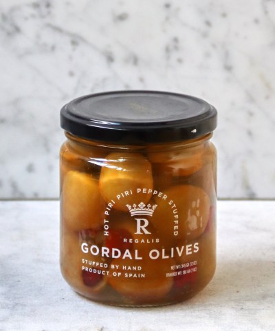 Regalis Hot Piri Piri Stuffed Gordal Olives, 345g