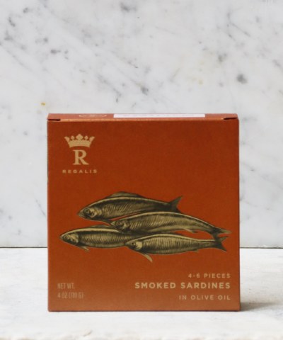 Regalis Smoked Sardines in Olive Oil, 4oz