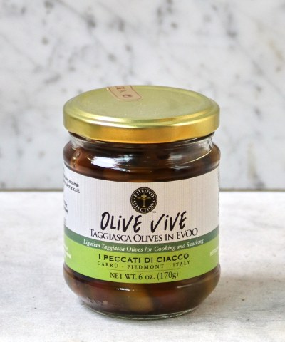 Ritrovo Selections Taggiasca Olives in EVOO, 170g