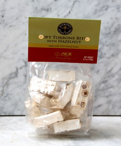 Ritrovo Selections Organic Soft Torrone Bites w/Hazelnuts, 5oz