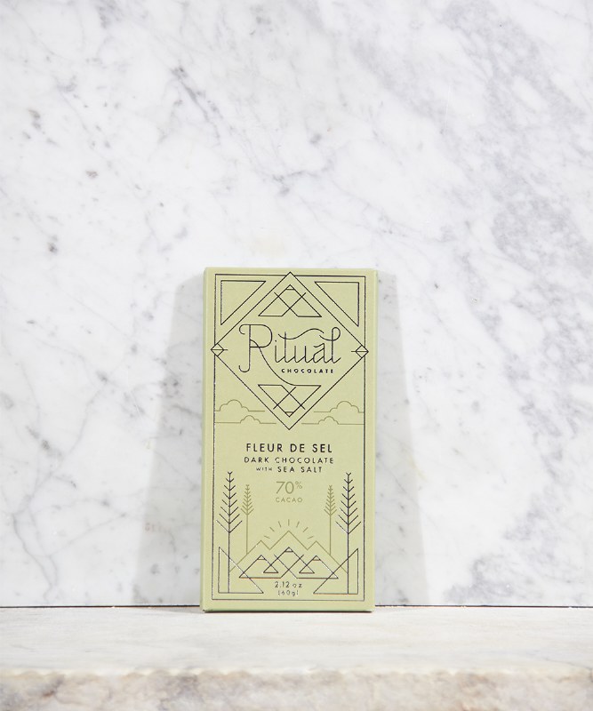  Ritual Dark Chocolate Bar, The Nib Bar 75% Cacao