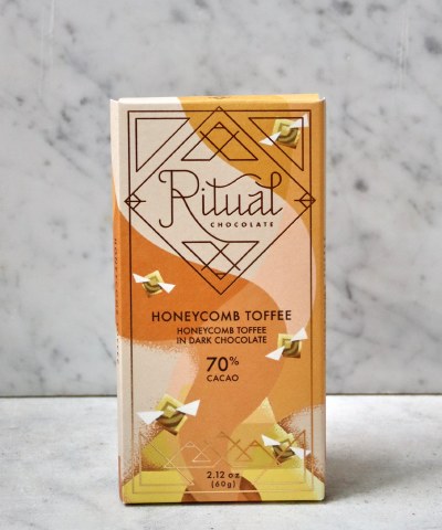 Ritual Honeycomb Toffee 70% Bar, 60g