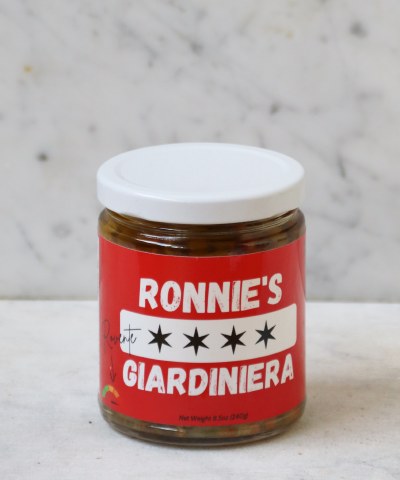 Ronnie's Hot Giardiniera, 8.5oz