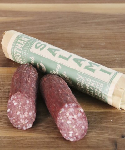 Foustman Lamb Rosemary Salami, 8oz Foustman Lamb Rosemary Salami, 8oz