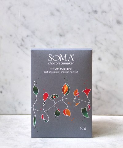 SOMA Dream Machine 60% Dark Bar, 65g