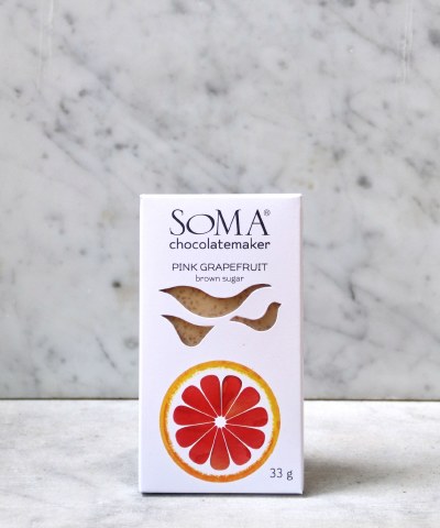 SOMA Pink Grapefruit Brown Sugar Bar, 33g