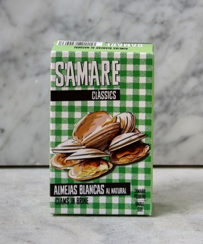 Samare White Clams in Brine, 110g