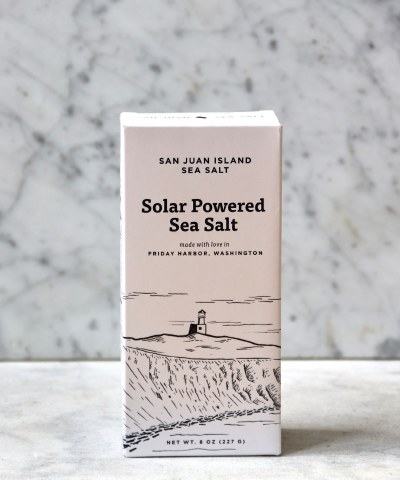 San Juan Island Solar Powered Sea Salt, 8oz