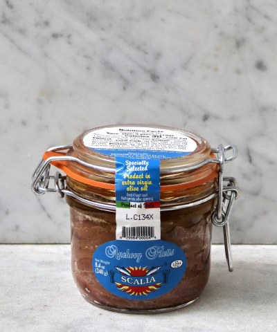 Scalia Benedetto Anchovies in Olive Oil, 240g