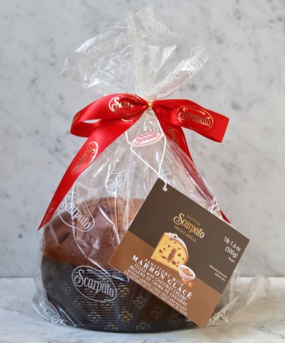 Scarpato Panettone with Marron Glace Cream, 500g