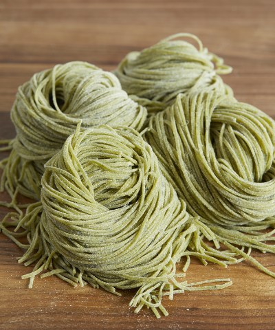 DeLaurenti Fresh Spinach Capellini DeLaurenti Fresh Spinach Capellini