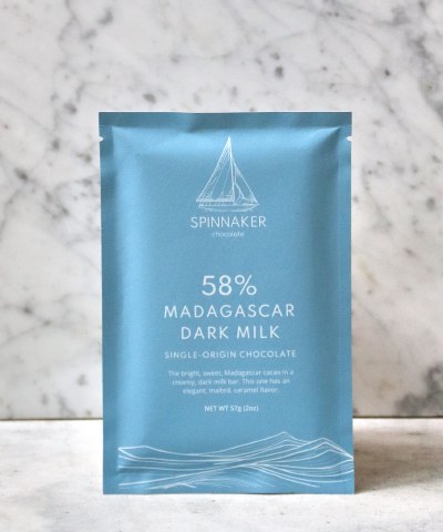 Spinnaker Madagascar 58% Dark Milk, 57g