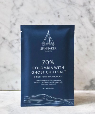 Spinnaker Colombia 70% w/Ghost Chili, 57g
