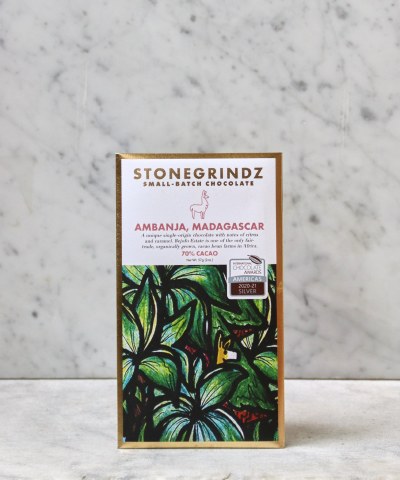 Stonegrindz Ambanja, Madagascar Bar 70%, 57g