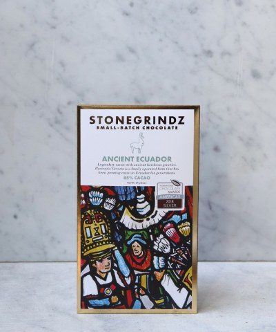 Stonegrindz Ancient Ecuador 85% Bar, 57g