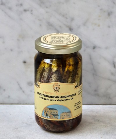 Principe di Gerace Mediterranean Anchovies in EVOO, 200g