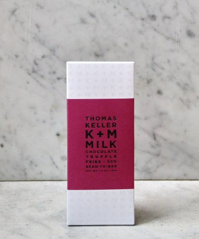 K+M Milk Chocolate Truffle Fries 55% Bar, 55g