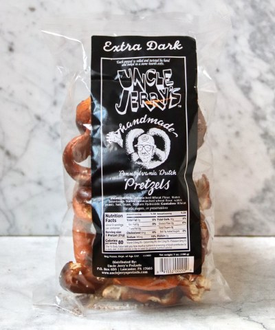 Uncle Jerry Extra Dark Pretzel, 8oz