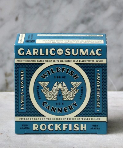 Wildfish Cannery Garlic and Sumac Rockfish, 4oz