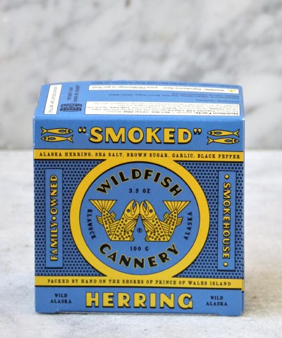 Wildfish Cannery Smoked Herring, 4oz