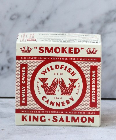 Wildfish Cannery Smoked King Salmon, 3.5oz