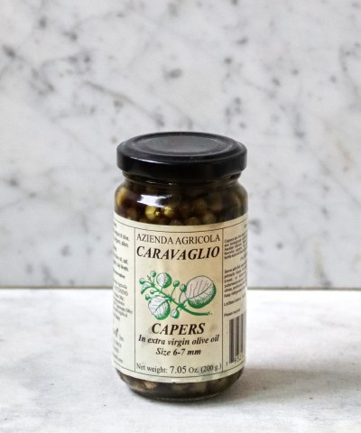 Caravaglio Capers in EVOO, 200g