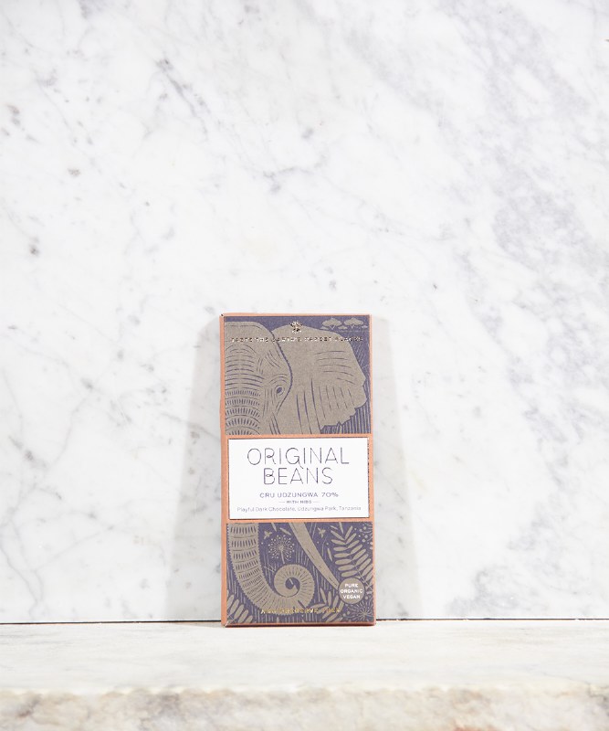 Original Beans Cru Udzungwa 70% Bar, 70g