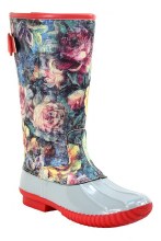 Floral Rain boot