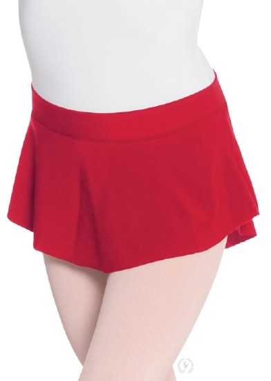 Eurotard Pull On Ballet Skirt 06121C 8-10 RED