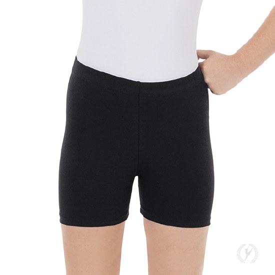 Eurotard Bike Shorts 10262 4-6 WHT