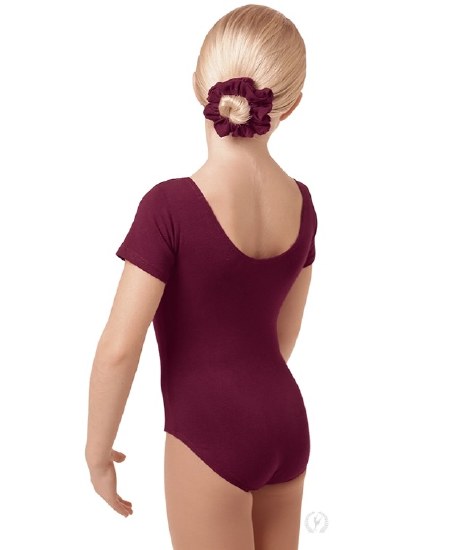 Eurotard Short Sleeve Leotard 1043 6-7 BUR