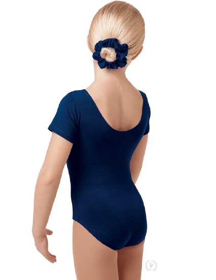Eurotard Short Sleeve Leotard 1043 8-10 NAVY